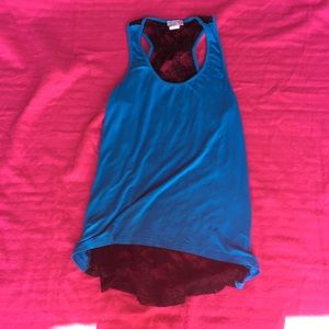 Body Central tank top with full lace back